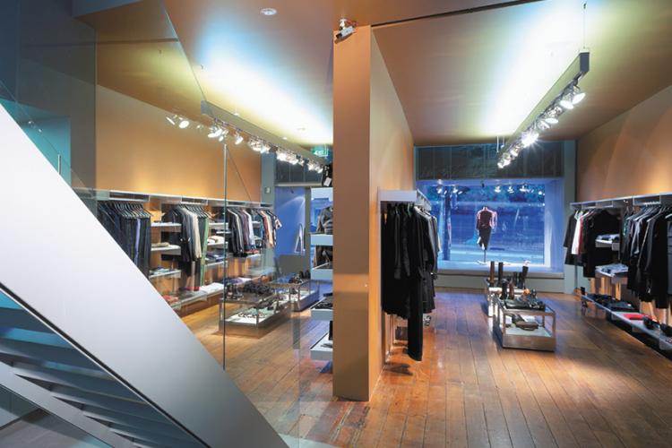 Retail store interior