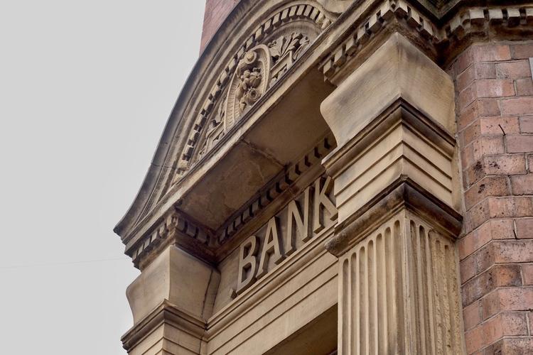 Sandstone bank exterior